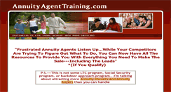 Desktop Screenshot of annuityagenttraining.com